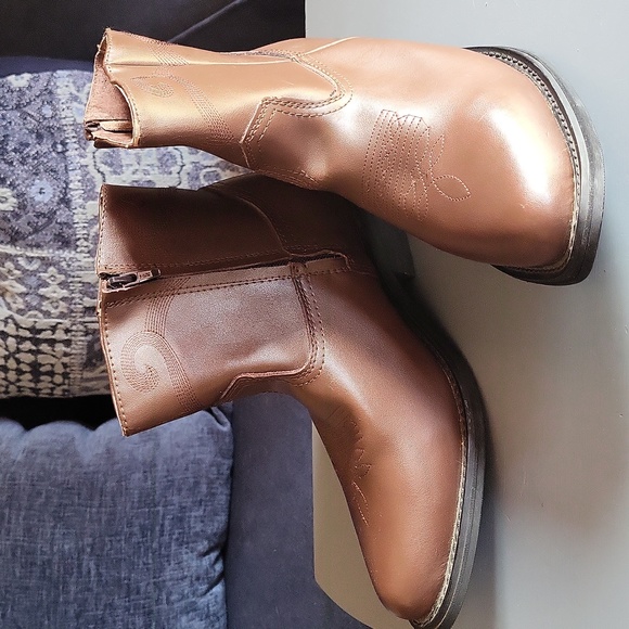 Saddle Tramp Brn. Western Boots Men's 10W NWOT. - Picture 8 of 8